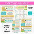 Editable candy grams fundraiser ideas
